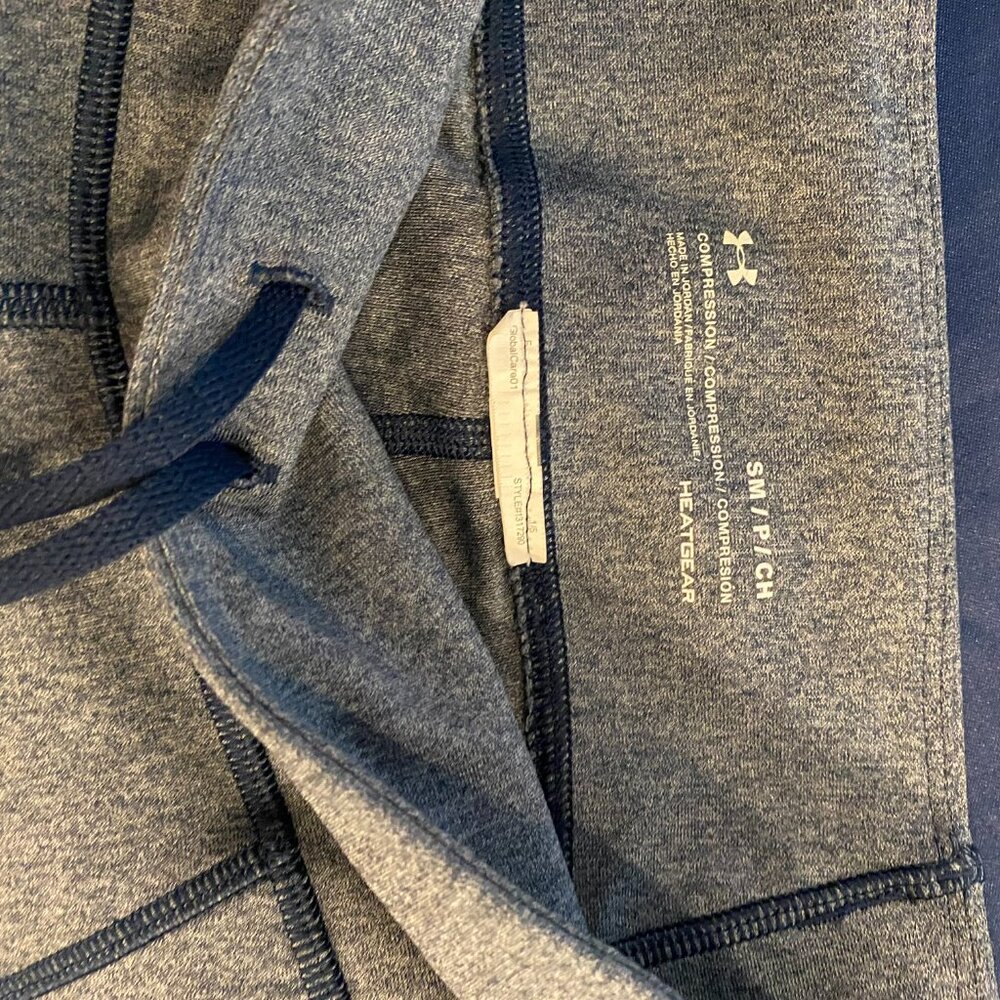 Under Armour Women's Heatgear No Slip Waist Moisture Wicking Legging SMALL - Picture 6 of 8